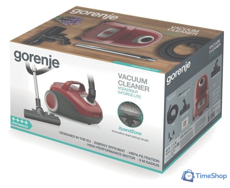 Пылесос Gorenje VCEA23GLR - Изображение №6 — Интернет-магазин Time-Shop
