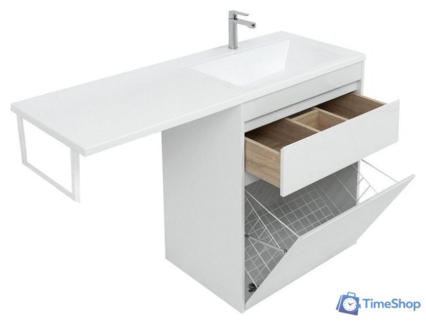  Aquanet Тумба с умывальником Токио 130 R 239303 - Изображение №4 — Интернет-магазин Time-Shop