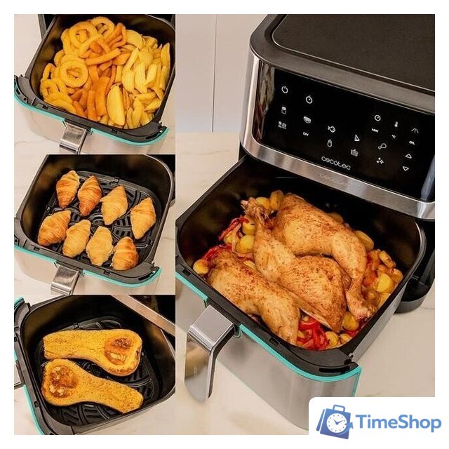 Аэрогриль (аэрофритюрница) Cecotec Cecofry Supreme 8000 - Изображение №7 — Интернет-магазин Time-Shop