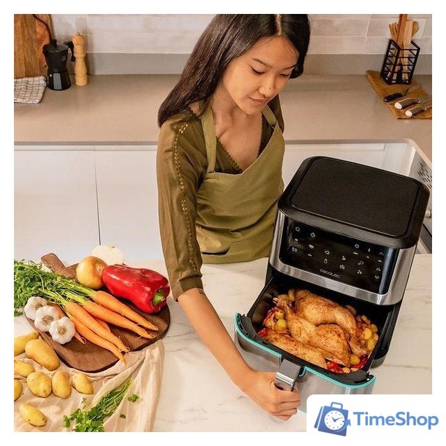 Аэрогриль (аэрофритюрница) Cecotec Cecofry Supreme 8000 - Изображение №6 — Интернет-магазин Time-Shop