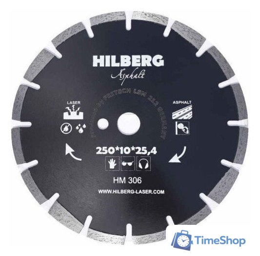 Отрезной диск алмазный  Hilberg HM306 - Изображение №1 — Интернет-магазин Time-Shop