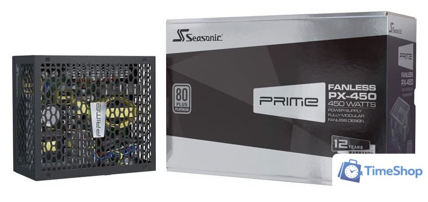 Блок питания Seasonic Prime Fanless PX-450 - Изображение №9 — Интернет-магазин Time-Shop
