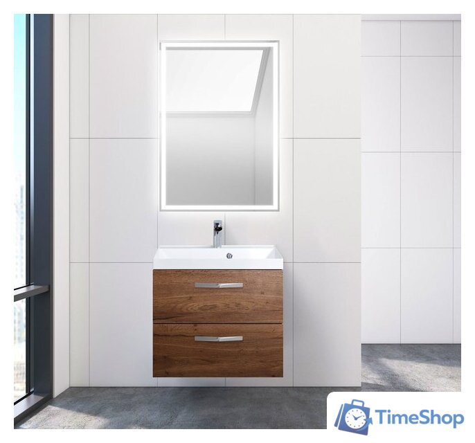  BelBagno Тумба под умывальник Aurora-600-2C-SO-RT (rovere tabacco) - Изображение №3 — Интернет-магазин Time-Shop