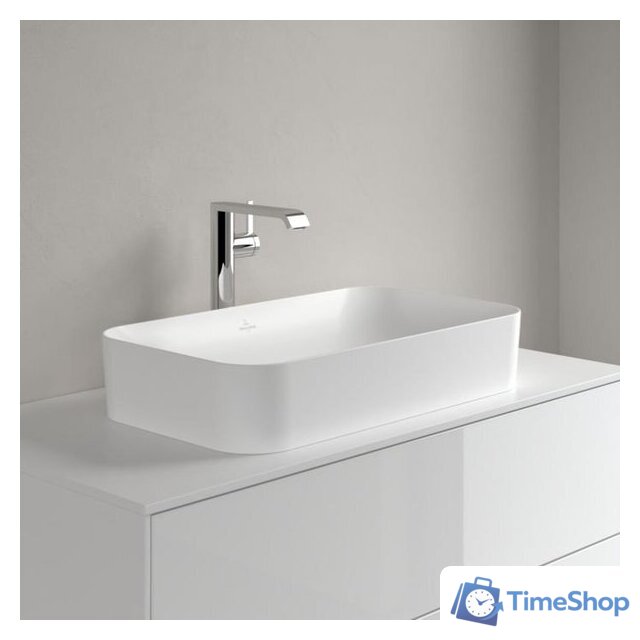 Умывальник Villeroy & Boch Finion 414361Rw - Изображение №2 — Интернет-магазин Time-Shop
