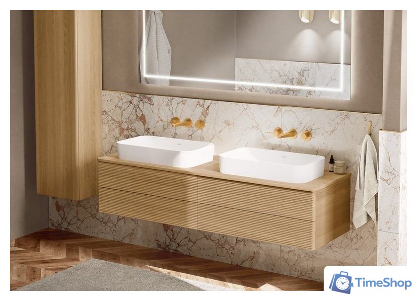 Умывальник Villeroy & Boch Finion 414361Rw - Изображение №8 — Интернет-магазин Time-Shop