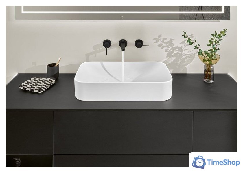 Умывальник Villeroy & Boch Finion 414361Rw - Изображение №10 — Интернет-магазин Time-Shop