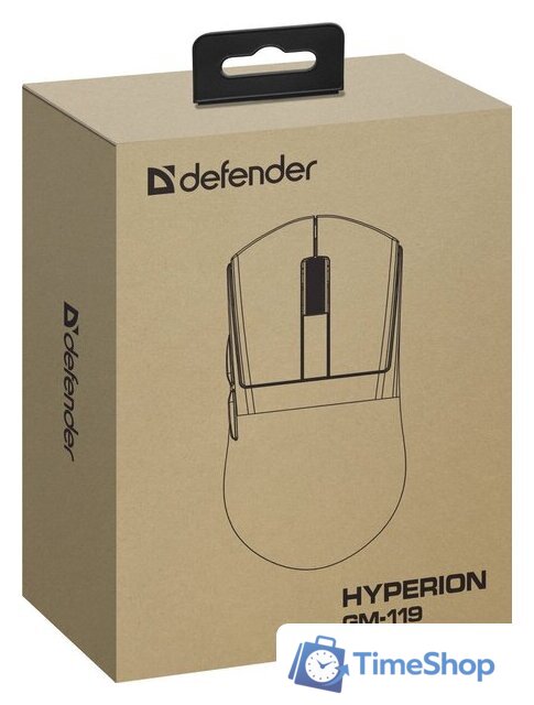 Игровая мышь Defender Hyperion GM-119 - Изображение №7 — Интернет-магазин Time-Shop