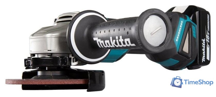 Угловая шлифмашина Makita DGA504RT (с 1-им АКБ, кейс) - Изображение №7 — Интернет-магазин Time-Shop