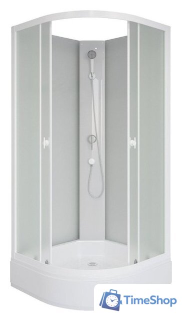 Душевая кабина Niagara Promo P80/26/MT/BK 80x80x195 - Изображение №1 — Интернет-магазин Time-Shop