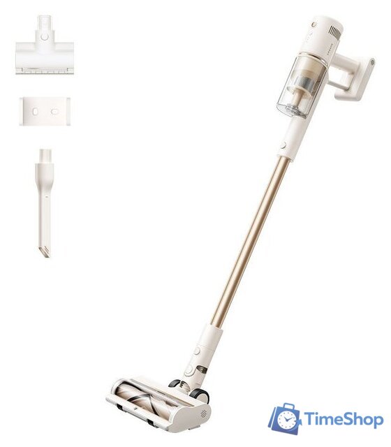 Пылесос Dreame Cordless Vacuum Cleaner R10s Essential VZV29A (евровилка, белый) - Изображение №1 — Интернет-магазин Time-Shop