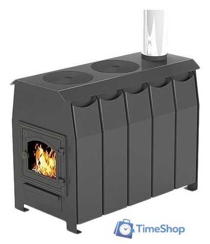 Свободностоящая печь-камин Везувий Комфорт 300 (ДТ-3С) - Изображение №1 — Интернет-магазин Time-Shop
