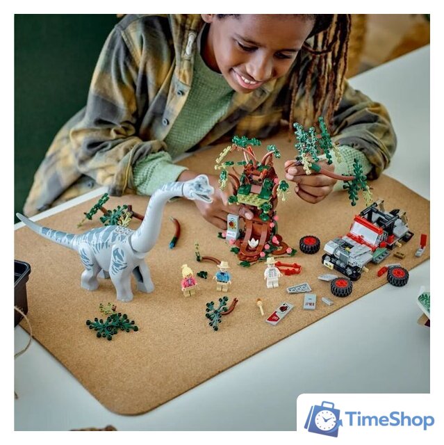 Конструктор LEGO Jurassic World 76960 Встреча с Брахиозавром - Изображение №7 — Интернет-магазин Time-Shop