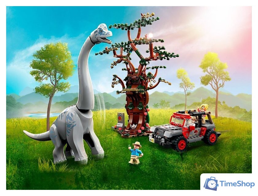 Конструктор LEGO Jurassic World 76960 Встреча с Брахиозавром - Изображение №9 — Интернет-магазин Time-Shop