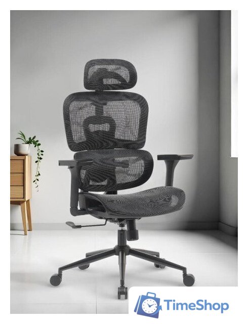 Офисное кресло myroo Office Impact HS-3852H-1-B (black) - Изображение №11 — Интернет-магазин Time-Shop