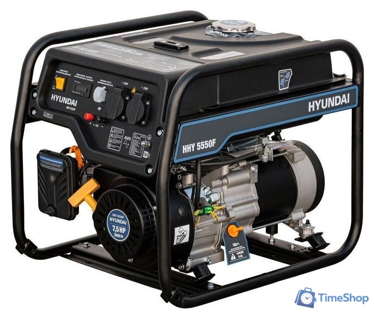 Бензиновый генератор Hyundai HHY 5550F  - Изображение №1 — Интернет-магазин Time-Shop