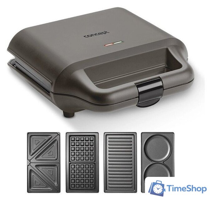 Многофункциональная сэндвичница Concept SV3057 - Изображение №1 — Интернет-магазин Time-Shop