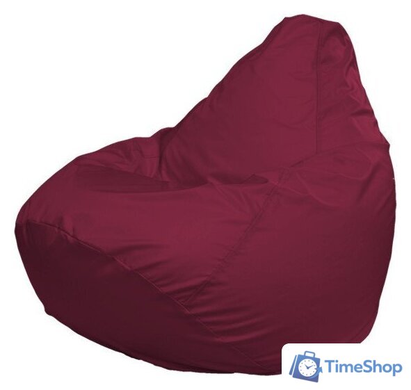 Кресло-мешок Flagman Груша Мега Г3.1-16 (бордовый) - Изображение №1 — Интернет-магазин Time-Shop