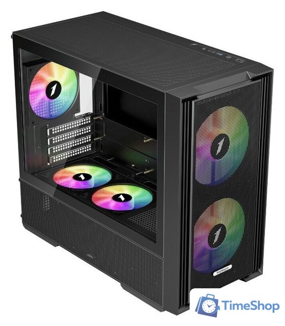 Корпус 1stPlayer AU6 ARGB (черный) - Изображение №2 — Интернет-магазин Time-Shop