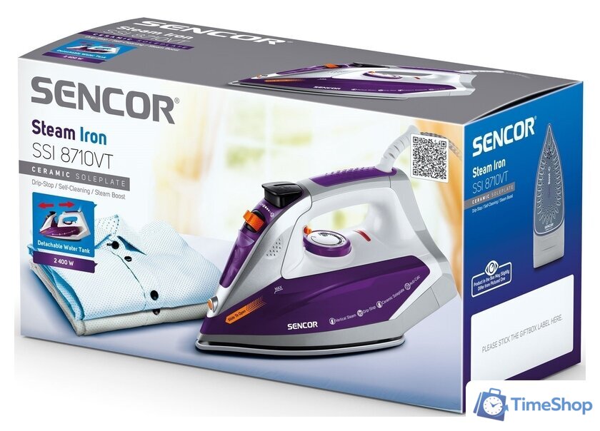 Утюг Sencor SSI 8710VT - Изображение №11 — Интернет-магазин Time-Shop