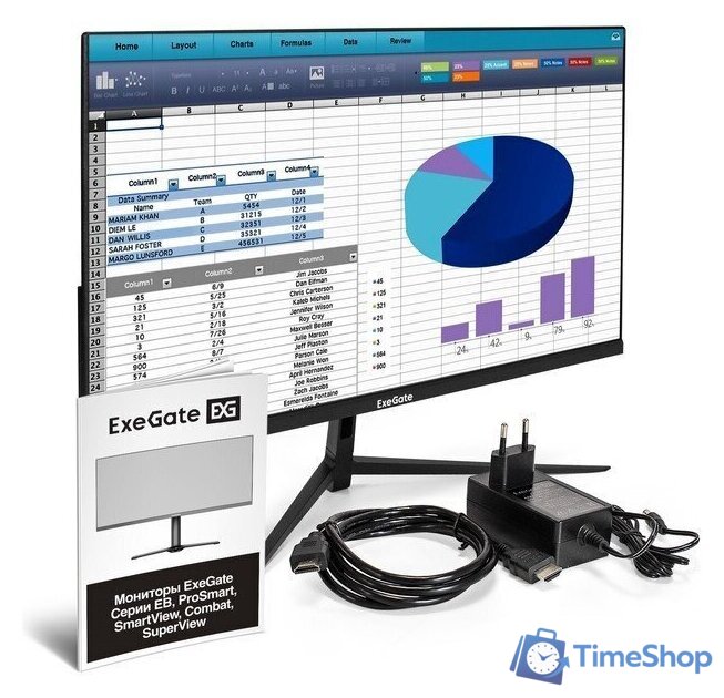 Монитор ExeGate ProSmart EH2407A EX299033RUS - Изображение №6 — Интернет-магазин Time-Shop