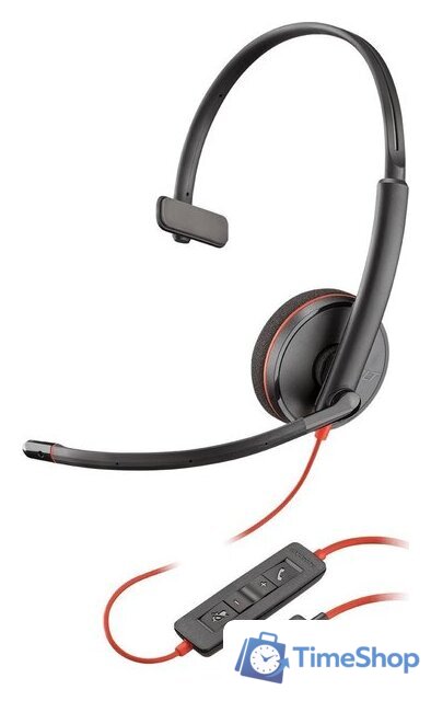 Офисная гарнитура Plantronics Blackwire C3210 USB-A - Изображение №1 — Интернет-магазин Time-Shop