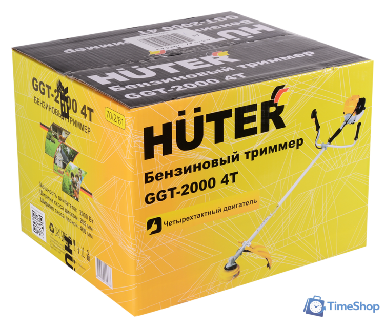 Триммер Huter GGT-2000 4Т - Изображение №3 — Интернет-магазин Time-Shop