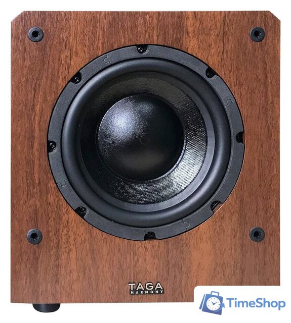 Проводной сабвуфер Taga Harmony TSW-80 (орех) - Изображение №2 — Интернет-магазин Time-Shop