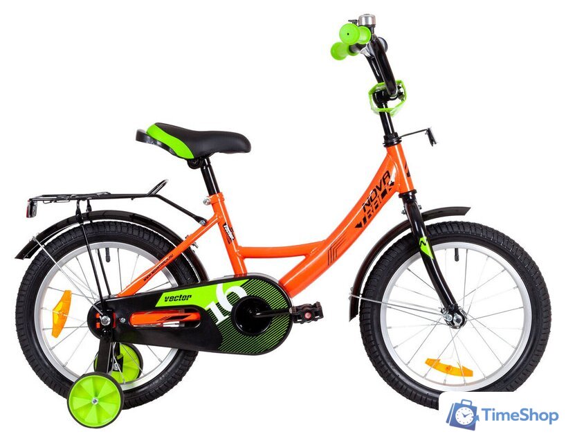 Детский велосипед Novatrack Vector 16 2022 163VECTOR.OR22 (оранжевый) - Изображение №7 — Интернет-магазин Time-Shop