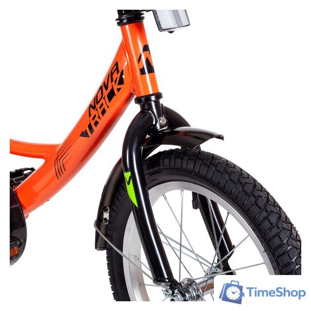 Детский велосипед Novatrack Vector 16 2022 163VECTOR.OR22 (оранжевый) - Изображение №4 — Интернет-магазин Time-Shop