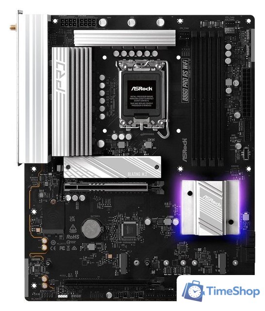 Материнская плата ASRock B860 Pro RS WiFi - Изображение №1 — Интернет-магазин Time-Shop