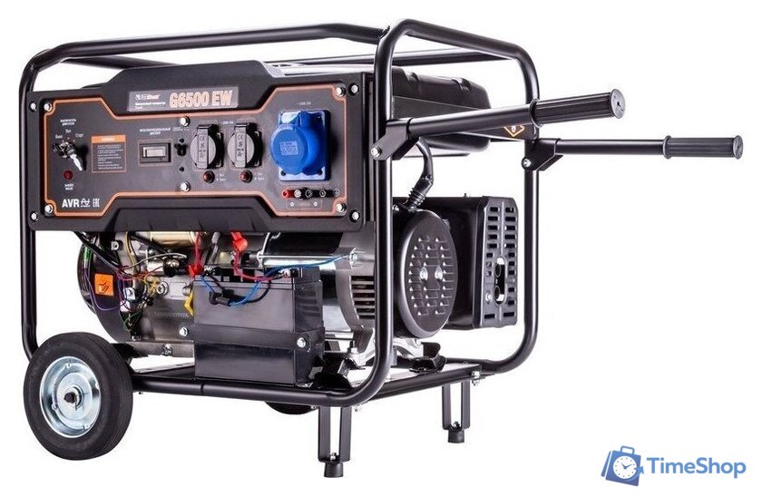 Бензиновый генератор FoxWeld Expert G6500 EW - Изображение №3 — Интернет-магазин Time-Shop