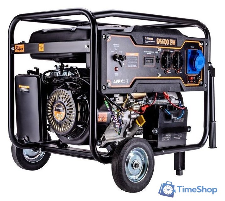 Бензиновый генератор FoxWeld Expert G6500 EW - Изображение №1 — Интернет-магазин Time-Shop