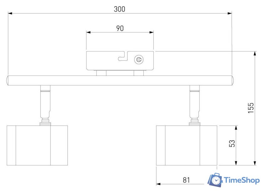 Бра Евросвет Prime 20058/2 (перламутровый сатин) - Изображение №6 — Интернет-магазин Time-Shop