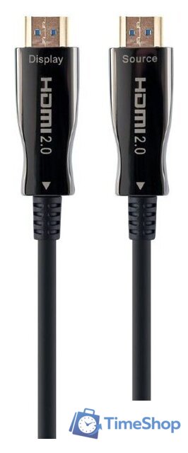 Кабель Cablexpert CCBP-HDMI-AOC-10M-02 HDMI -HDMI (10 м, черный) - Изображение №1 — Интернет-магазин Time-Shop