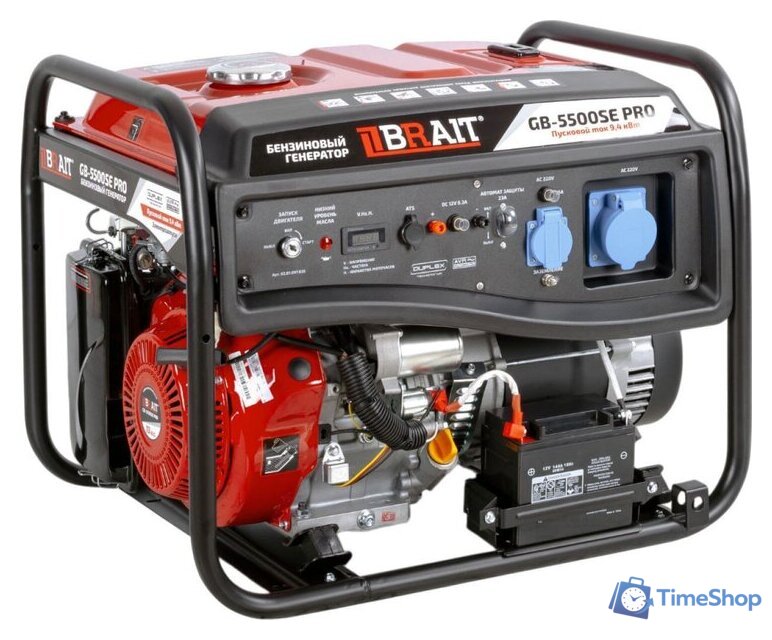 Бензиновый генератор Brait GB-5500SE PRO - Изображение №1 — Интернет-магазин Time-Shop