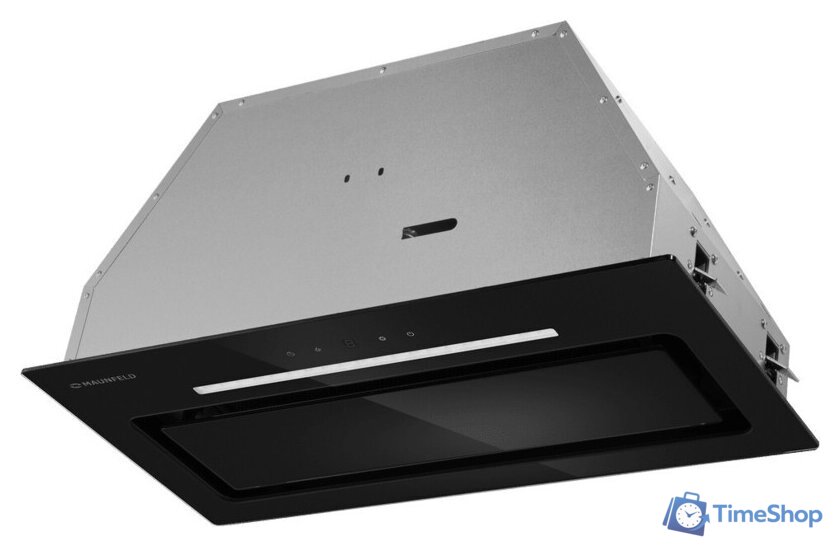 Кухонная вытяжка MAUNFELD Trapeze 602SGG (черный) - Изображение №1 — Интернет-магазин Time-Shop