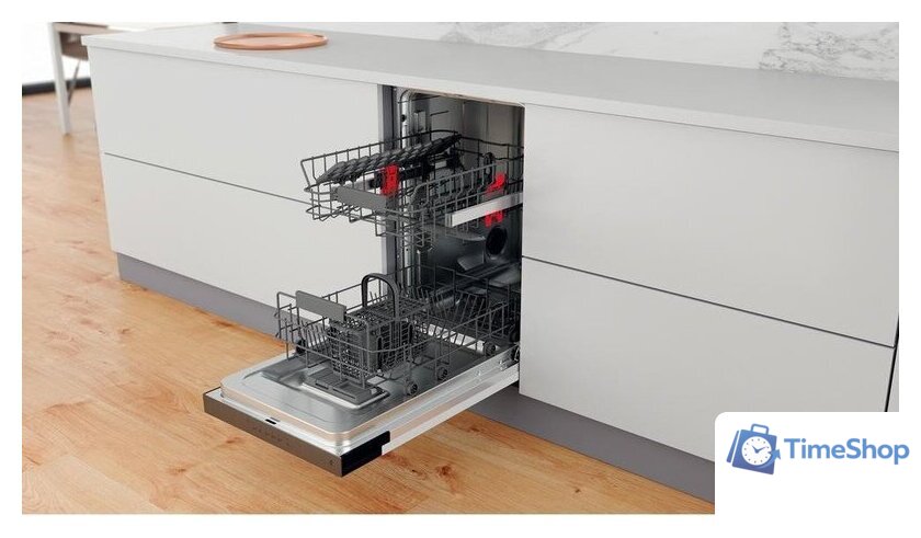 Встраиваемая посудомоечная машина Whirlpool WSBC 3M27 X - Изображение №4 — Интернет-магазин Time-Shop