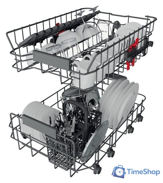 Встраиваемая посудомоечная машина Whirlpool WSBC 3M27 X - Изображение №9 — Интернет-магазин Time-Shop