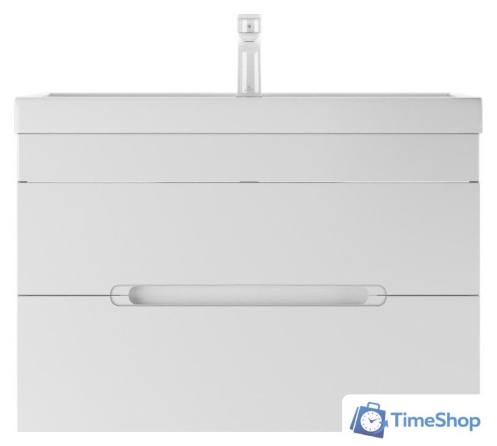  Домино Тумба под умывальник Maria 80 Malta подвесной с двумя ящиками В2 - Изображение №2 — Интернет-магазин Time-Shop