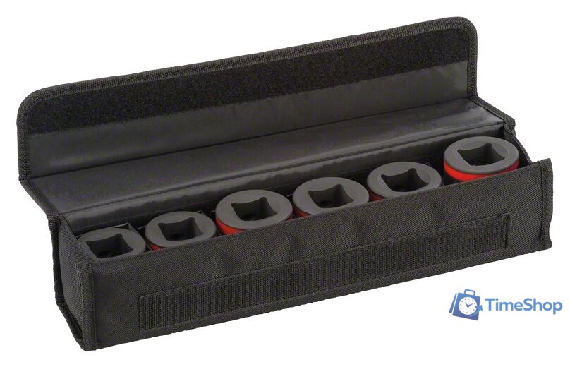 Набор головок слесарных Bosch 2608551105 6 предметов - Изображение №1 — Интернет-магазин Time-Shop