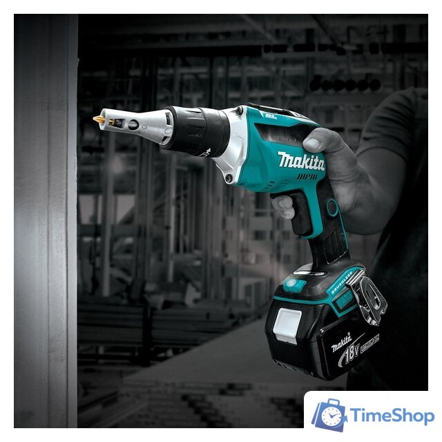 Шуруповерт для гипсокартона Makita DFS452Z (без АКБ) - Изображение №2 — Интернет-магазин Time-Shop