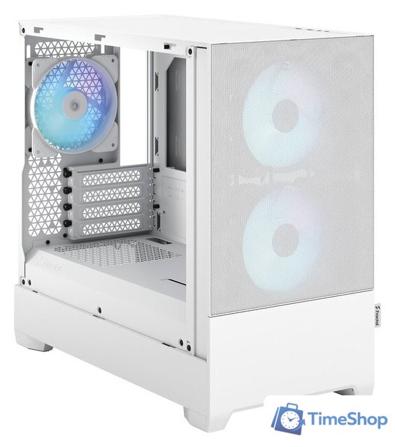 Корпус Fractal Design Pop Mini Air RGB White TG Clear Tint FD-C-POR1M-01 - Изображение №7 — Интернет-магазин Time-Shop