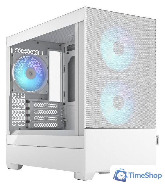 Корпус Fractal Design Pop Mini Air RGB White TG Clear Tint FD-C-POR1M-01 - Изображение №1 — Интернет-магазин Time-Shop