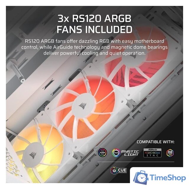 Корпус Corsair 3200D RS ARGB CC-9011345-WW - Изображение №7 — Интернет-магазин Time-Shop