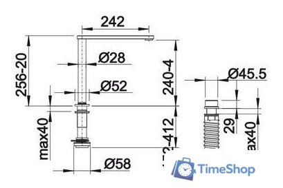 Смеситель Blanco ELOSCOPE-F II - Изображение №5 — Интернет-магазин Time-Shop
