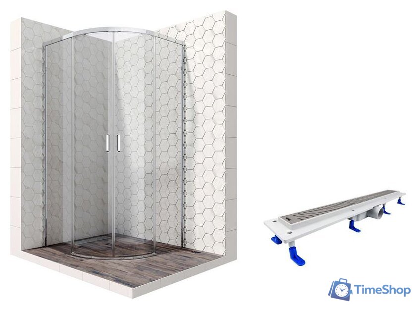 Душевой уголок Ambassador Set 11011102-ST3 - Изображение №1 — Интернет-магазин Time-Shop