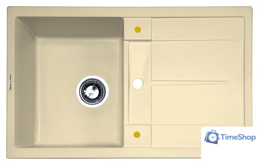 Кухонная мойка Zigmund & Shtain Rechteck 780 (молодое шампанское) - Изображение №1 — Интернет-магазин Time-Shop