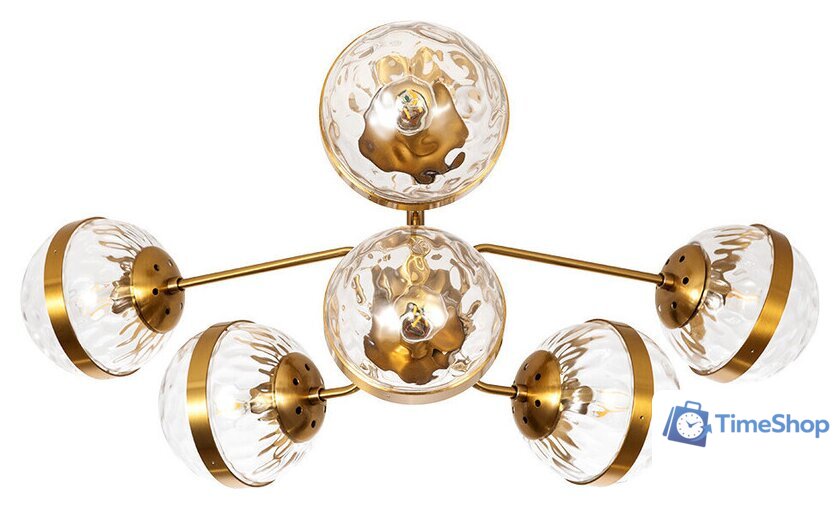 Люстра средней высоты Arte Lamp Delacrua A7770PL-6PB - Изображение №1 — Интернет-магазин Time-Shop