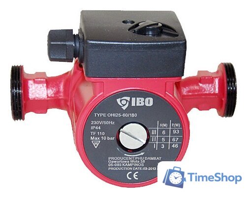 Циркуляционный насос IBO OHI 25-60/180 - Изображение №1 — Интернет-магазин Time-Shop