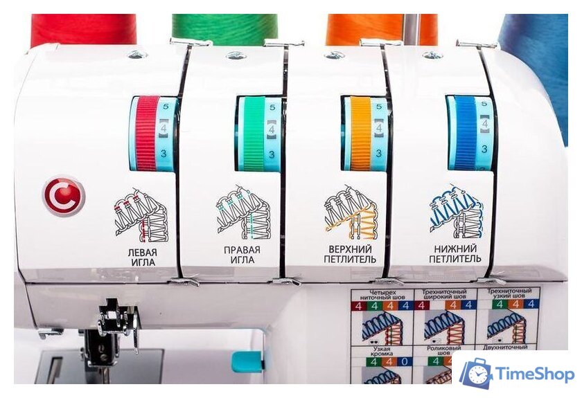 Оверлок Comfort 500 - Изображение №8 — Интернет-магазин Time-Shop